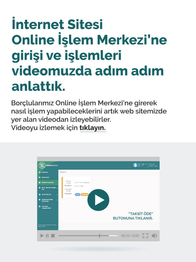 Online İşlemleri Adım Adım Anlattık